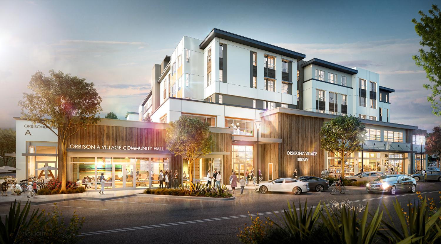 Orbisonia Village Rendering by Architects Orange